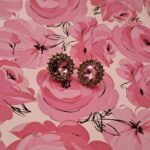 Crystal Glass Rhinestone Earrings