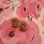 Crystal Glass Rhinestone Earrings