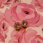 Crystal Glass Rhinestone Earrings